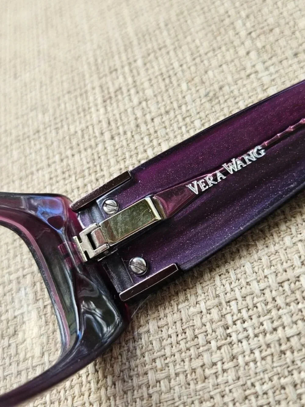New Vera Wang Women Eyeglasses Frame Purple VO68 Eyewear Glasses New